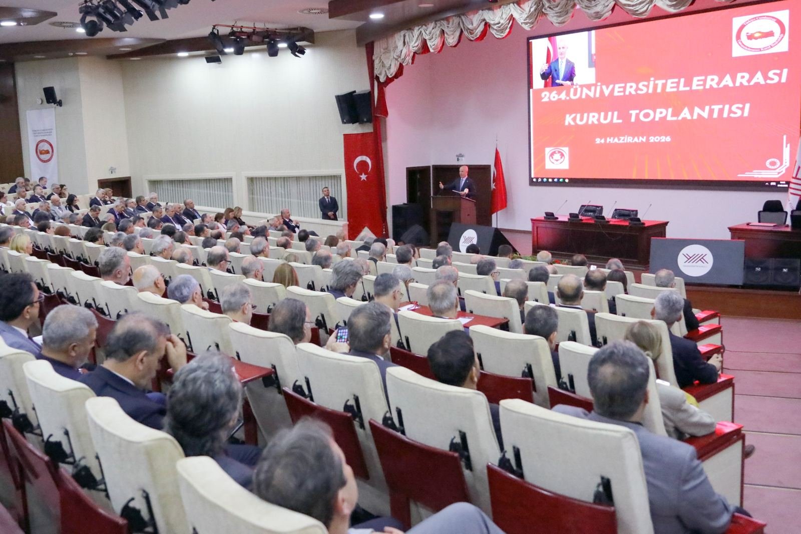 DEÜ Rektörü Prof. Dr. Bayram Yılmaz, 264. Üniversitelerarası Kurul Toplantısı’na Katıldı
